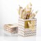 12-Pieces Mini Metallic Gift Bags with Handle, Tag & Tissue